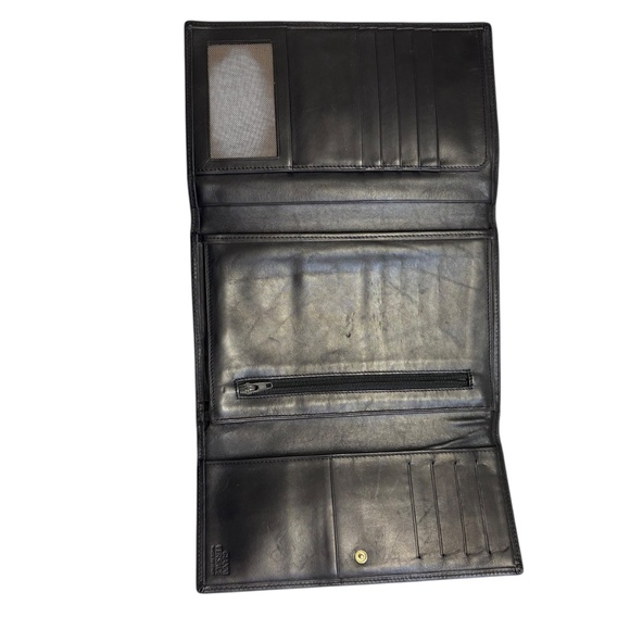 Gianni Versace black leather vintage clutch bag rare - Picture 5 of 10